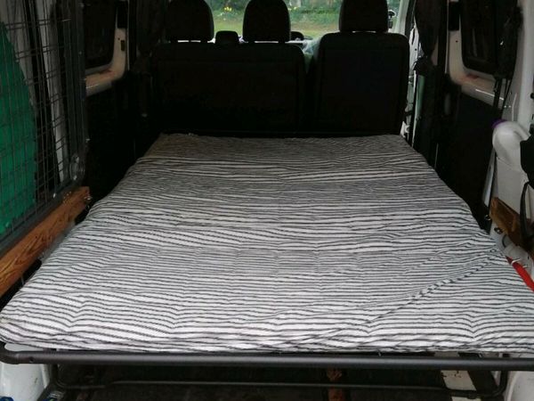 Double camper van campervan fold out bed