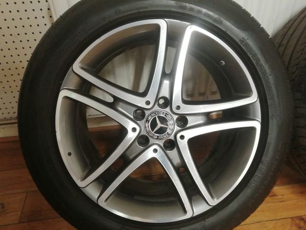 18"  GENUINE  MERCEDES  S/E  CLASS ALLOYS