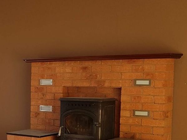 Fireplace Mantel / beam