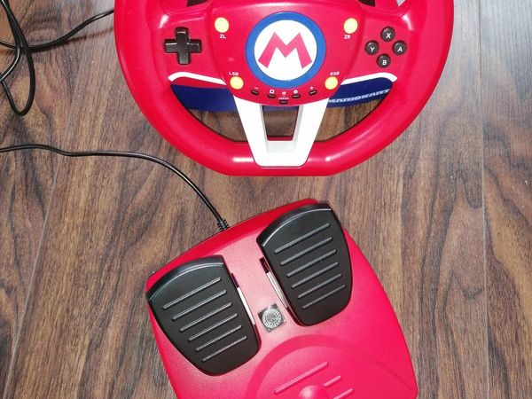 Nintendo wheel and pedal