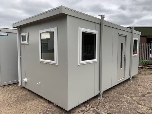 Wanted Portable cabin/container with toilet