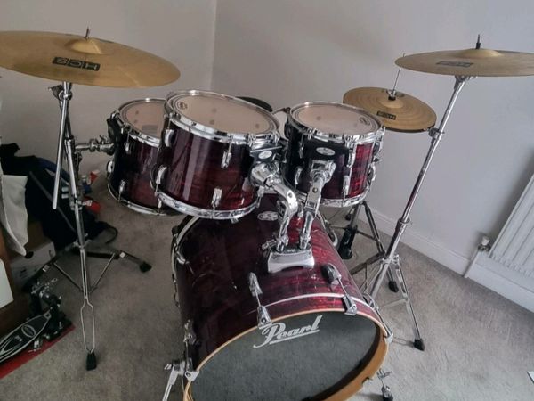 Pearl Vision SST Birch Ply Shell Drum Kit