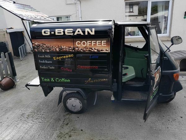 Piagio Ape 50 Coffee van
