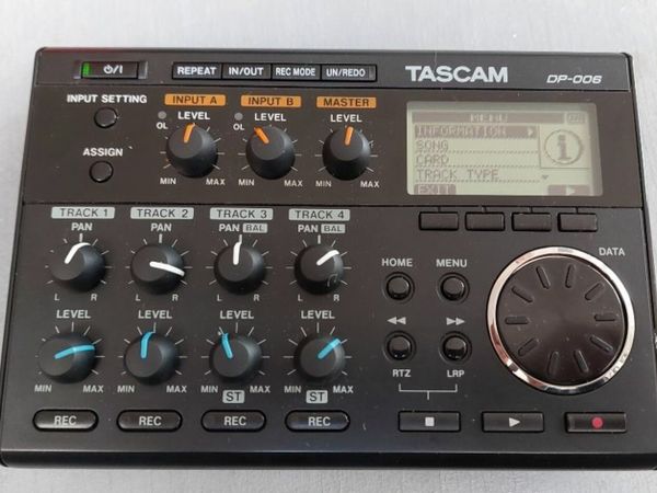 Tascam DP-006 digital pocket studio multitrack