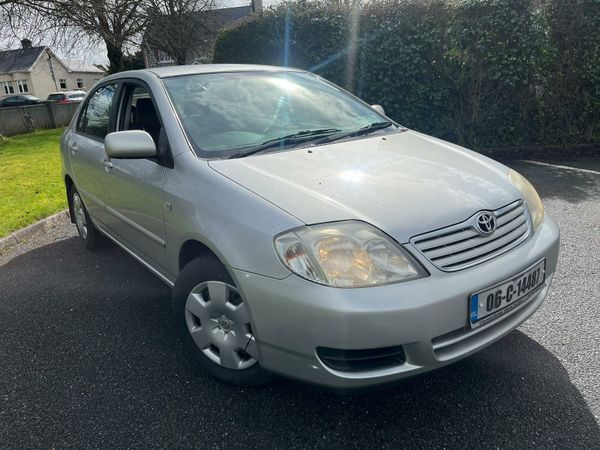 06 Toyota Corolla 1.4 d4d new NCT and tax