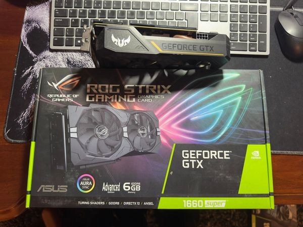 Asus geforce gtx 1660 6g gaming graphic card for sale in Co