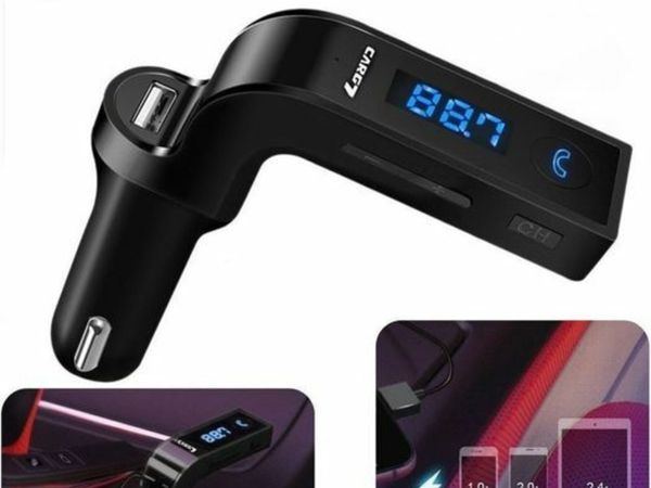 Carg7 Bluetooth FM Transmitter AUX USB CAR Charger Kit Handsfree MP3 Adapter