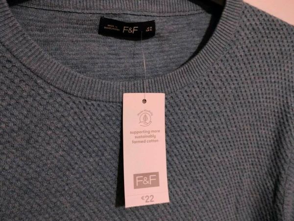 Men's F&F blue Jumper New with tags.