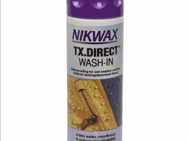 Nikwax TX Direct Waterproofing Wash In Restores Waterproofs 300ml
