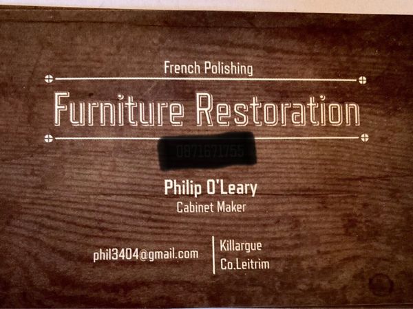 Furniture restoration