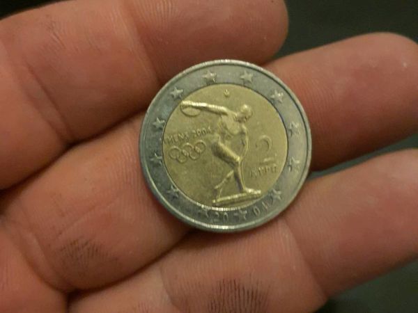 Rare euro coin