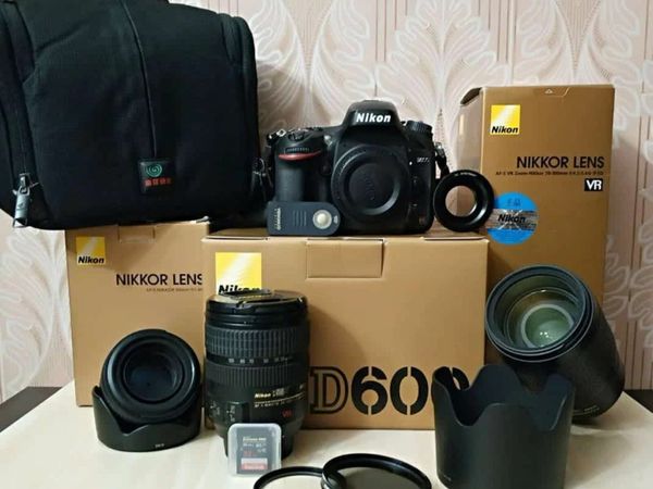 Nikon D600 Body with lenses