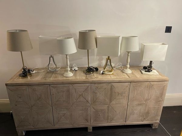 Seven Table Lamps