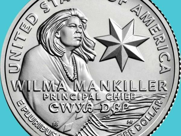 Chief of the Cherokee Nation, quarter dollar
