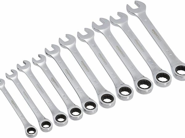 Ratcheting Wrench Set- 10- Piece