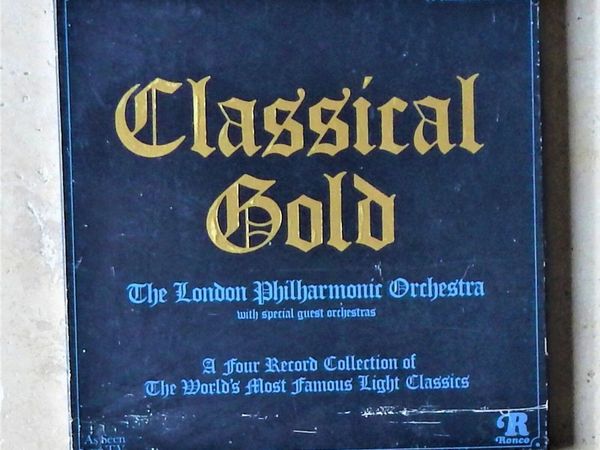 Classical Gold boxed set collection of 4 classical music albums
