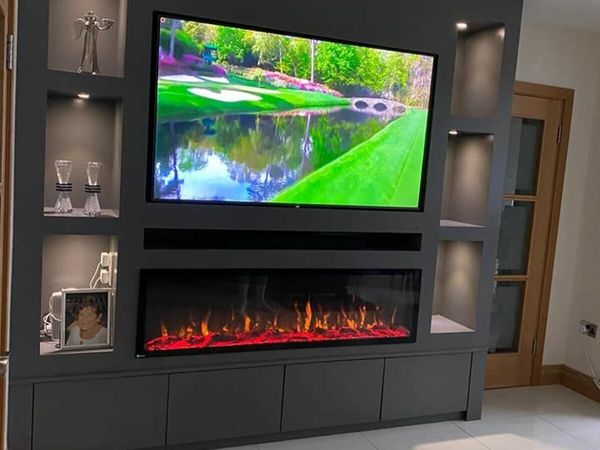 60" Electric fireplace without heating FREE delivery