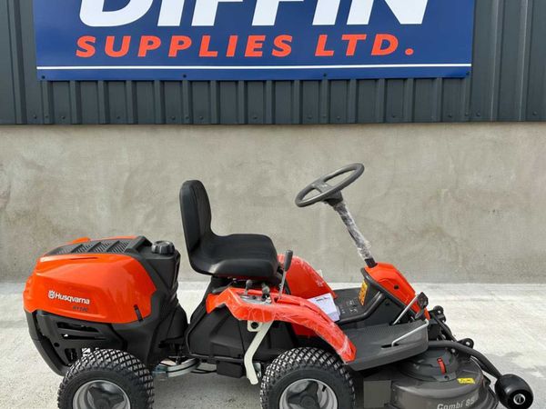 Ride on discount lawn mower finance