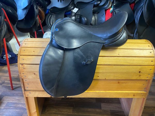 Denver 16” black Leather pony saddle