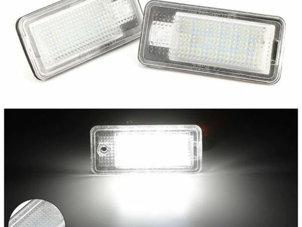 Led License Plate Light For Audi A3/s3/a4/s4 B6/s4 B7/a6/c6 S6/a8/s8/q7/rs4/rs6