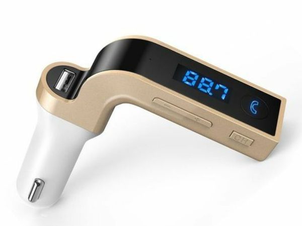 NEW Wireless Bluetooth FM Transmitter AUX USB CAR Charger Kit Handsfree Adapter