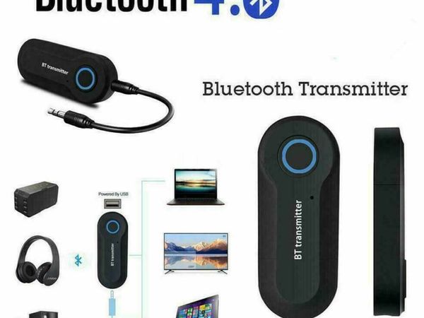 Wireless 4.0 Bluetooth Transmitter Adapter Stereo Audio Music Stereo 3.5mm TV