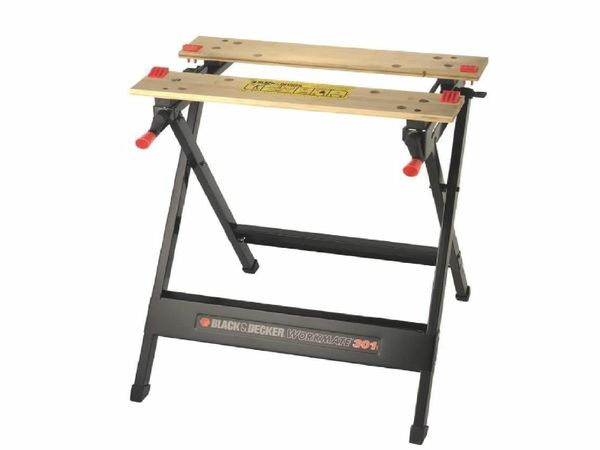 BLACK+DECKER Workmate, Work Bench Tool Stand Saw Horse Dual Clamping Crank