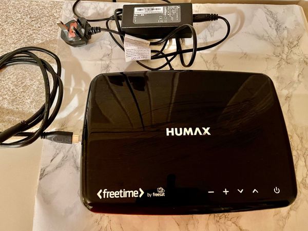 HUMAX HDR-1100S Freesat with Freetime HD TV 500GB Recorder Black