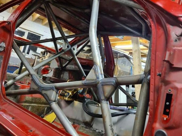 E46 caged drift car shell