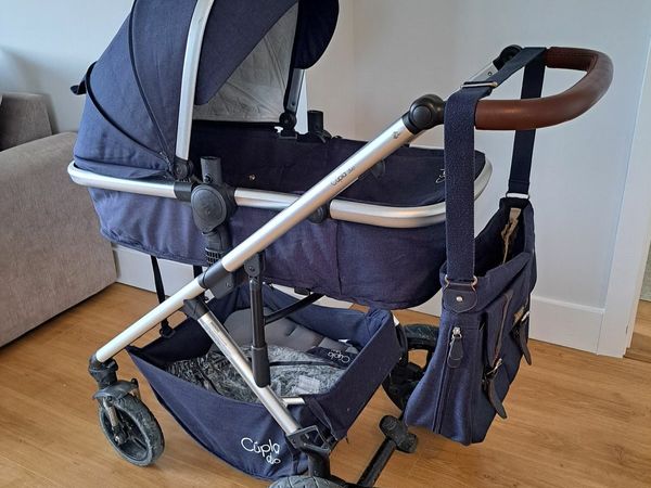 Cupla Duo Buggy with Carseat and Isofix Base