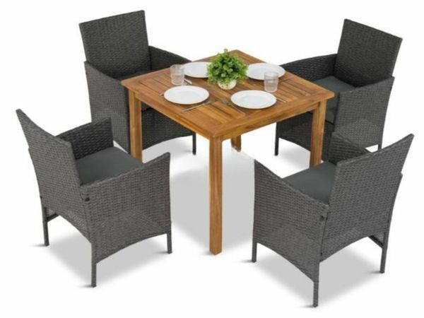 Garden furniture | table + 4 chairs | Free delivery | Payment on delivery