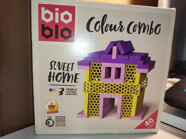 Bio Blo Eco Rainbow Construction Blocks - Sweet Home Excellent order