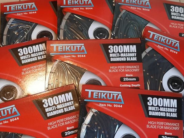 TEIKUTA Wet+Dry 12"-300mm Diamond Blades