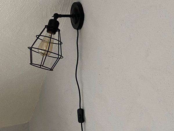 New Set of 4 Cage Wall Light Fixtures €20 each