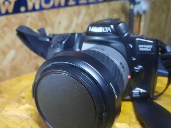 Minolta Dynax 500si Lens AF 28-80mm 35mm Film Camera