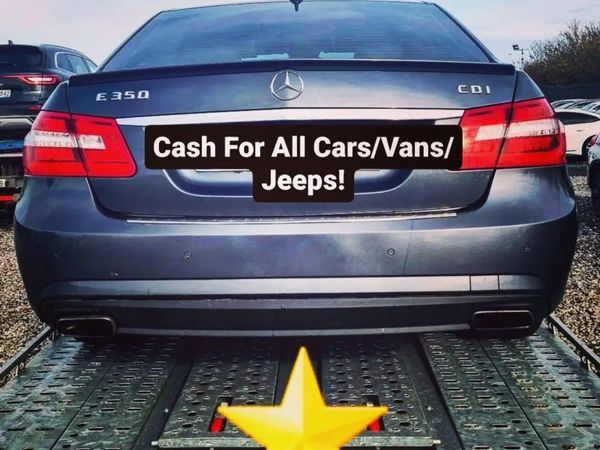 Cash For Cars/Vans/Jeeps
