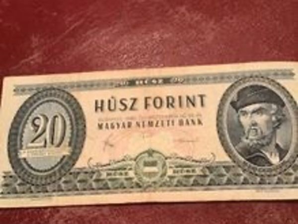 Rare Hungary Banknote- 20 Forint