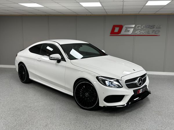 Mercedes-Benz C-Class Coupe, Diesel, 2017, White