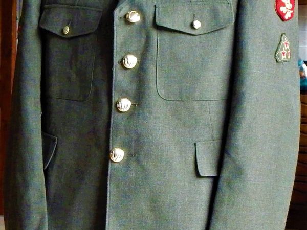 Vintage Defence Forces FCA Jacket, C1982, Curragh Command Jacket