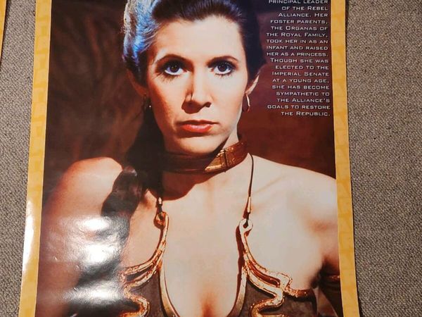 Leia and Boba Fett Star Wars Posters