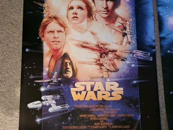 Star Wars Movie Posters, A New Hope, Empire Strike