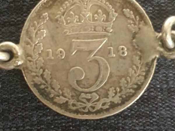 Antique coin braclet