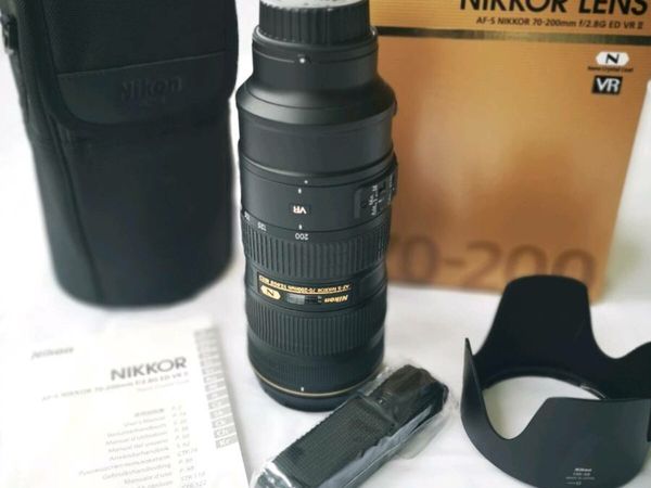 Nikon AF-S Nikkor 70-200 f/2.8 ED VR II