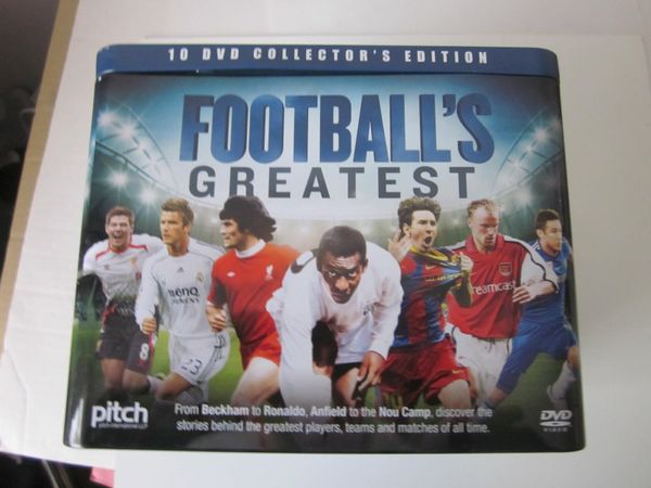 Football's Greatest 10 DVD's Collector's Edition Tin