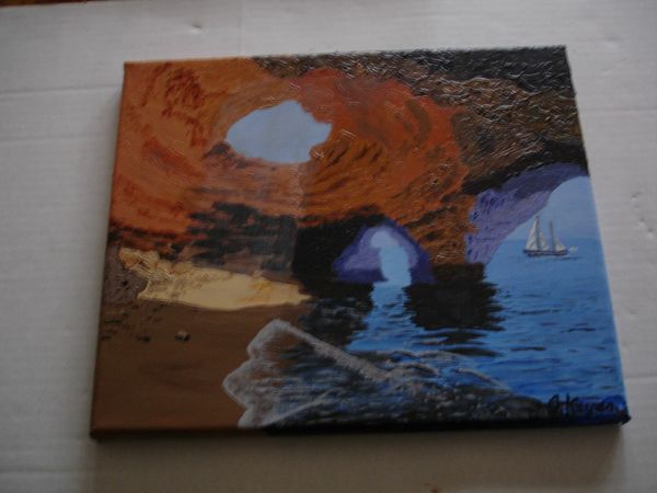 Algarve Delight, Acrylic on Canvas Painting