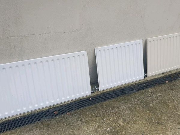 Radiators and electric shower