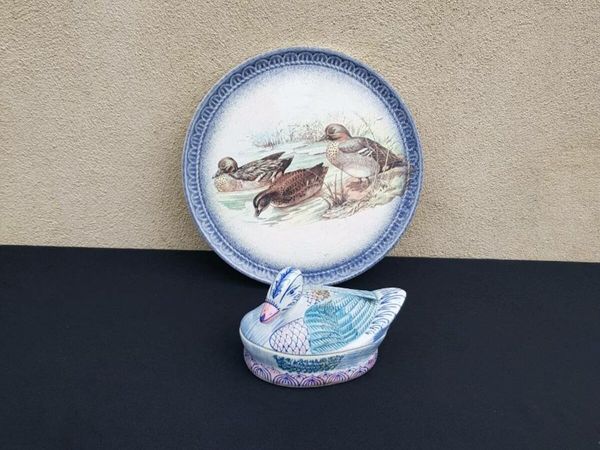 Duck ceramic vintage decor