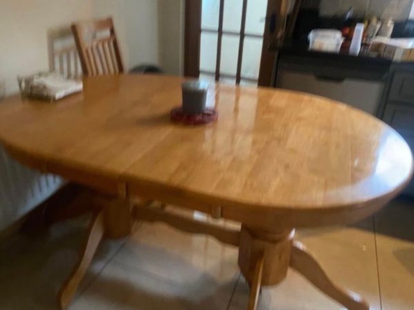 Large Oak kitchen table
