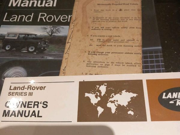Land Rover books