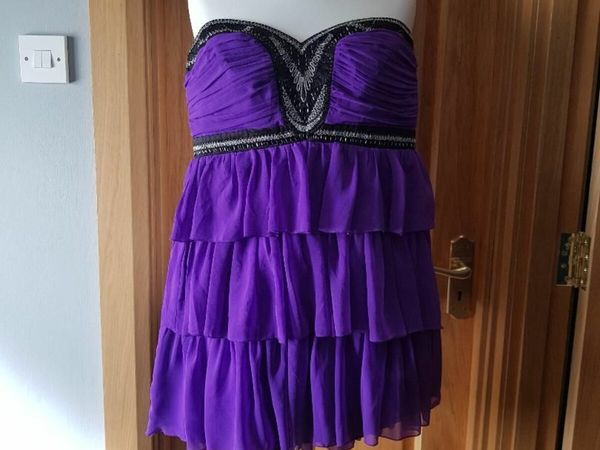 Lipsy 'Pixie Lott' purple dress, Size 14, BNWT